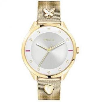 Furla Women’s White Silver‑Dial Stainless Watch