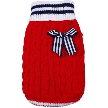 Winter Warmth Dog Sweater in Navy