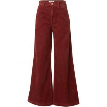 Madder Brown Relaxed Wide Trousers