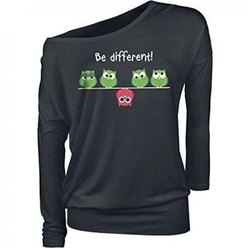 Be Different! Damen Langarmshirt
