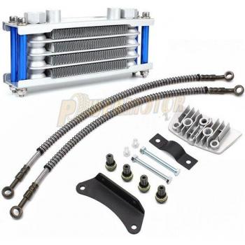 Chinese Radiator Oil Cooler for Horizontal Motorcycle Engines (50cc-140cc)