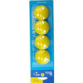 Aimants Tetis 40mm Jaunes (4 pièces)