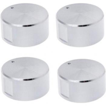 Perillas de control de gas de acero inoxidable, 4 piezas