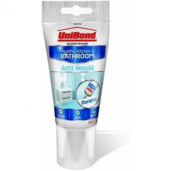 UniBond UNI2079321 Healthy Kitchen & Bathroom Anti Mould Sealant White Tube 147g
