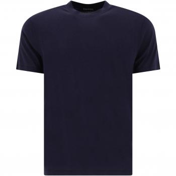 T-Shirt Tom Ford Jersey Uomo Blu Taglia 48