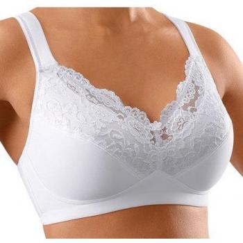 Petite Fleur Soft‑BH – 2er-Set, ohne Bügel, Komfortträger