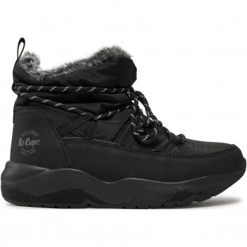 Lee Cooper Damskie Moonboot – Schwarze Stiefel, Größe 38
