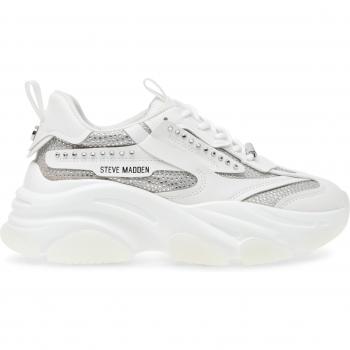 Sneaker Donna Steve Madden Possesionr Bianche EU 40