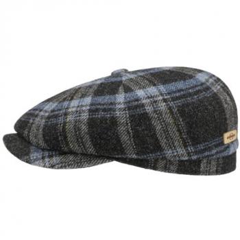 Hatteras Shadow Plaid Flat Cap