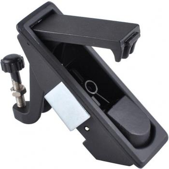 Black Zinc Alloy RV Trailer Compression Latch with Raised Trigger