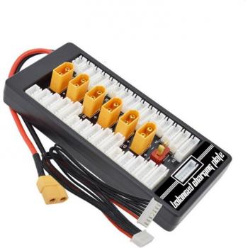 Cargador Parallelo Lipo HotRC (2‑6S, XT60/XT30)