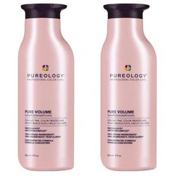 Pureology Pure Volume Shampoo – Clear, 266 mL Dual Units