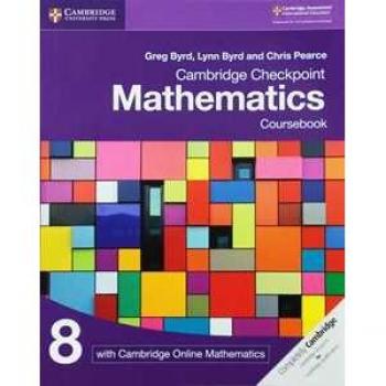 Cambridge Checkpoint Mathematics Coursebook 8 with Cambridge Online Mathematics 1 Year by Chris Pearce