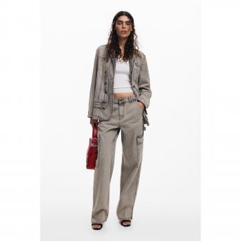 Blazer Estilo Urbana Gráfica Dublin Mujer Desigual