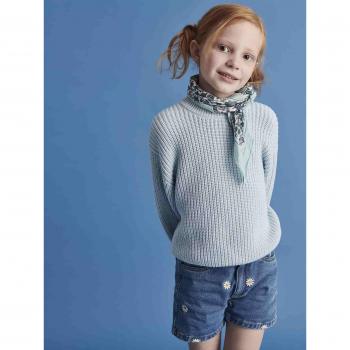 Fille Short VertbauDet Jean Floral Stone