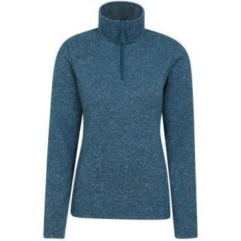 Ladies’ Burgundy Half‑Zip Fleece Top – Size 8 UK