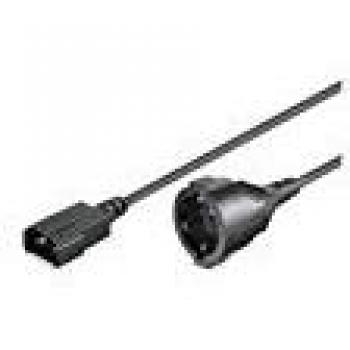 Câble IEC C14/Schuko 2m 10A Microconnect