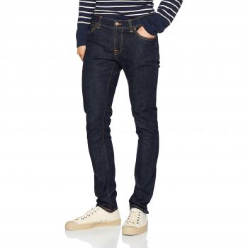 Nudie Men's Blue Tight Terry Jeans, W30