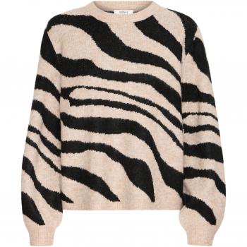 Strickpullover mit Tiermuster von B.YOUNG