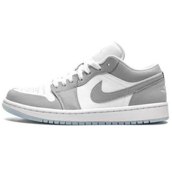 Jordan 1 Low Wolf Grijs (Maat 44,5) – Heren
