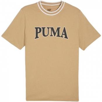 Puma Maglietta A Maniche Corte Squad Big Graphic Prairie Tan M