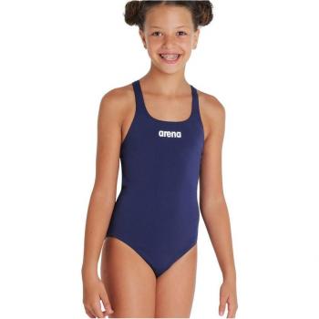 Arena Solid Junior One‑Piece – Navy (22 cm design)