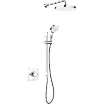 Mira Evoco Dual Outlet Thermostatic Mixer Shower with HydroGlo Technology