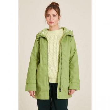 TRANQUILLO gefütterte Twill Jacke – Damenmodell W24A92, Grün
