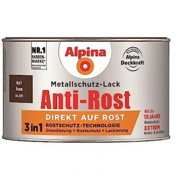 Alpina Metallschutzfarbe 300 ml RAL 8011