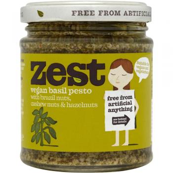 Zest Basil Pesto (Vegan Edition) – 340 g
