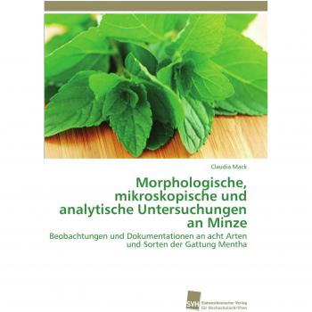 Morphologische mikroskopische und analytische Untersuchungen an Minze