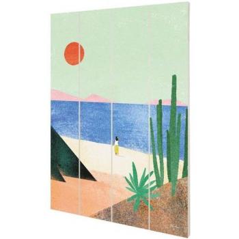 Henry Rivers Ocean Breeze Beach Girl Plaque 59cm