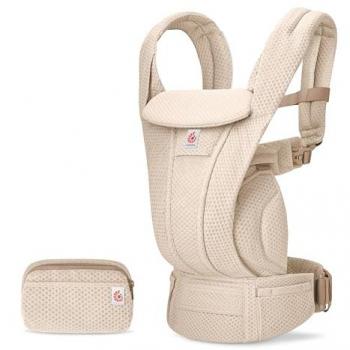ErgoBaby Omni Deluxe Mesh Baby Carrier – Soft Brown