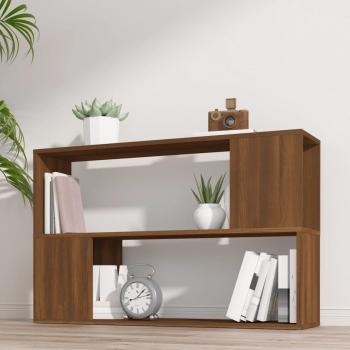 Brown Oak Book Cabinet 100x24x63 cm by vidaXL