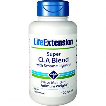 Life Extension Super CLA con Lignanos de Sésamo 120 Cápsulas