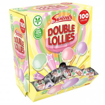 Swizzels Matlow Double Lollies 100 COUNT