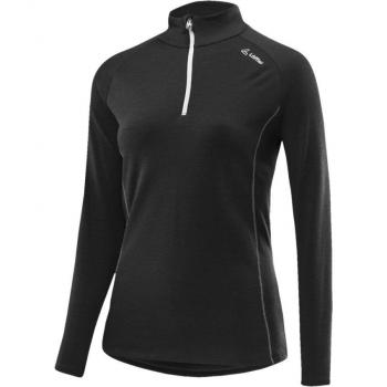Loeffler Women's Merino Half Zip Long Sleeve T-shirt