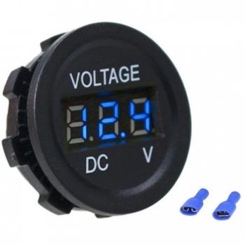 LED Digital Voltage Meter Waterproof for Car Motorcycle Boat ATV Truck DC10V-33V