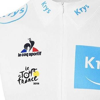 Men's 2016 Tour de France White Replica Jersey – Large Fit