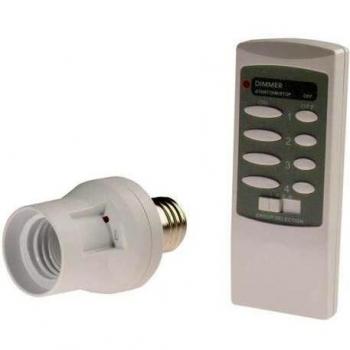 Poly Pool PP1534 Kit Portalampada Telecomandato Senza Fili Wireless Portata 30 Metri (Portalampada E27 + Telecomando) 230 V