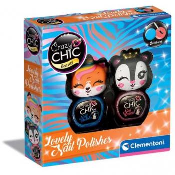 Clementoni Kits Vernis Ongles Jeune – Double Coloré