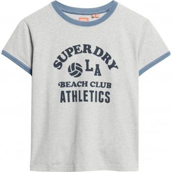 Camiseta de Mujer Superdry Athletic Essentials en Gris