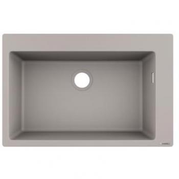 Lavello in Cemento Grigio 660 Hansgrohe
