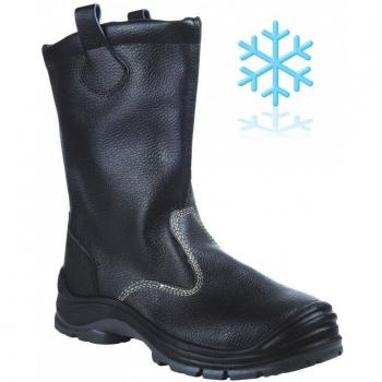 Stivale S3 SRC Foderato in Pelle Nera – Breme – Taglia 44