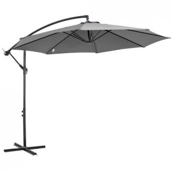 3m Cantilever Garden Umbrella with Crank and Base