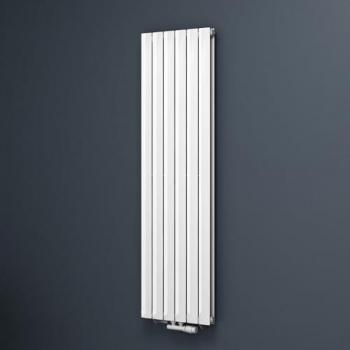 Radiateur à eau chaude vertical MAI&MAI 160 × 46 cm, finition blanche, double face