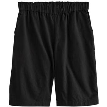 Shorts Bermuda Noir 100 % Coton Next Black, Taille EU 40 (Féminin)