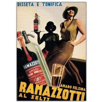 Bois Gino BOCCASILE : Amaro Felsina Ramazzotti 1936 (multicolore)