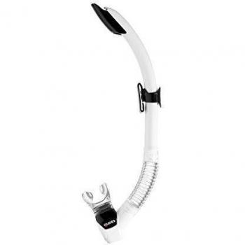 Mares Tuba de plongée Rebel Splash, Adulte Unisexe, Blanc/Noir, Taille Unique