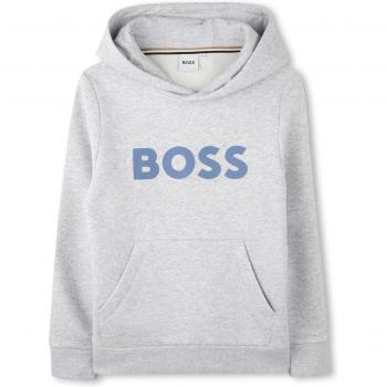 BOSS Sweatshirt J51187 D für Jungen, grau, Regular Fit